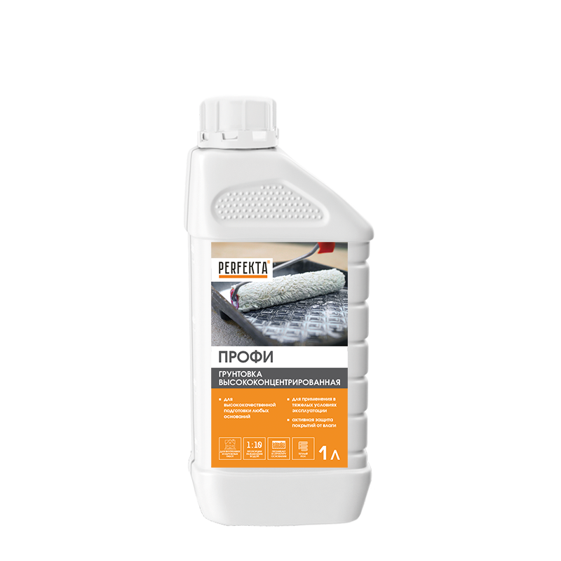 Грунтовка высококонцентрированная Профи, 1 л