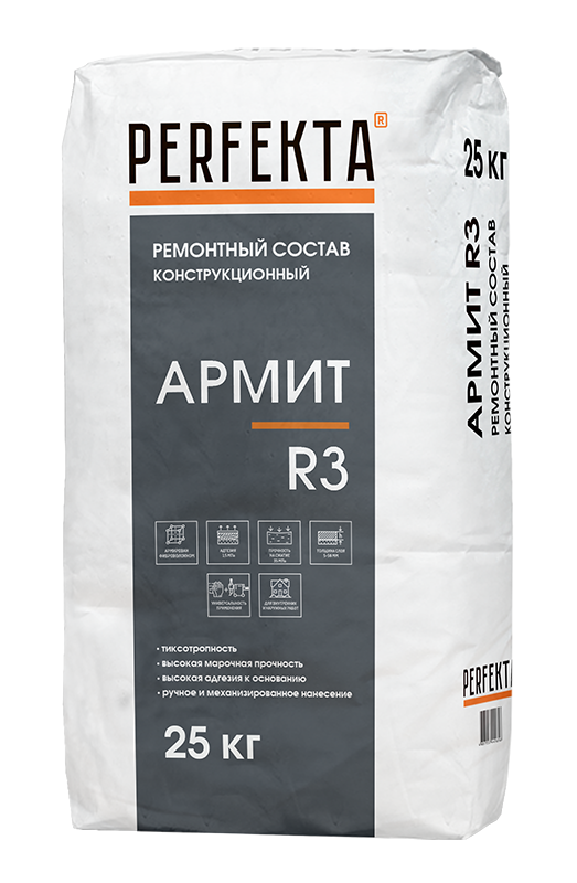 Ремонтный состав конструкционный Армит R3, 25 кг