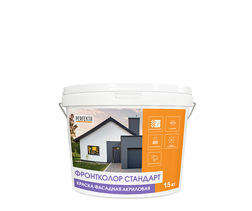 Краски фасадные акриловые