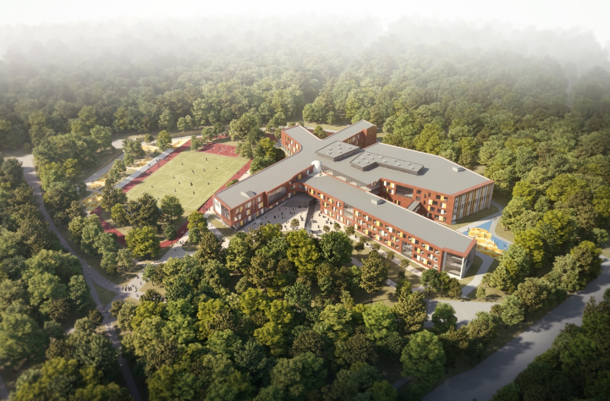 Общеобразовательная школа на 2100 мест в г. Троицк