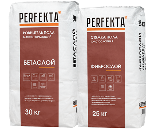 Стяжки и ровнители